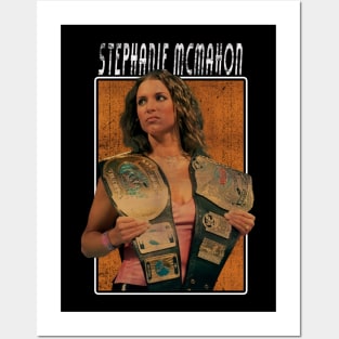 Vintage Wwe Stephanie Mchmahon Posters and Art